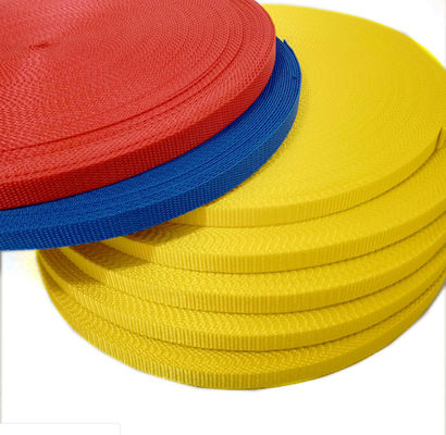คุณภาพ  Blue UV Resistant Polypropylene Webbing Green UHMWPE Webbing โรงงาน