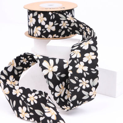 ดอกไม้ส่วนบุคคล Grosgrain ริบบิ้น สายผสมริม ริบบิ้น สําหรับการบรรจุของขวัญ