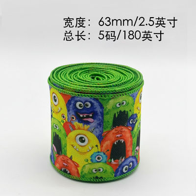 การ์ตูนฮาโลวีน น่ารัก หนังสลัด 63 มม เทศกาลฮาโลวีน หนังสลัด