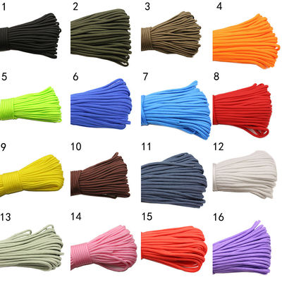 สายไนลอนสีส้ม สายไนลอน ISO9001 สายพอลิเอสเตอร์ผสมสอง