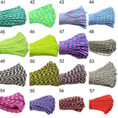 สายไนลอนสีส้ม สายไนลอน ISO9001 สายพอลิเอสเตอร์ผสมสอง
