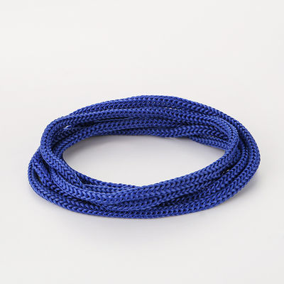 สีชมพู DIY 3 มิลลิเมตร Polypropylene สายสีม่วง Double Braided Polypropylene สาย