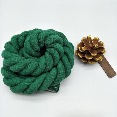 โรส 20 มิลลิเมตร สายผ้าใบบิด ISO14001 3 สาย Macrame