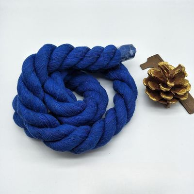 โรส 20 มิลลิเมตร สายผ้าใบบิด ISO14001 3 สาย Macrame