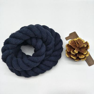 โรส 20 มิลลิเมตร สายผ้าใบบิด ISO14001 3 สาย Macrame