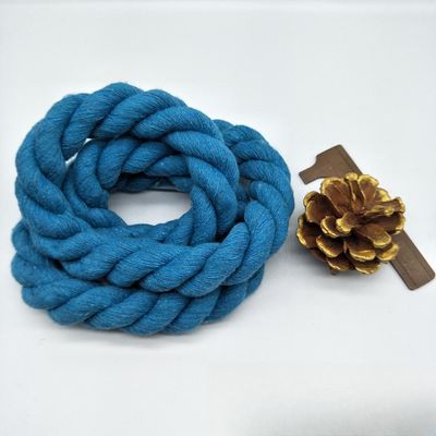 โรส 20 มิลลิเมตร สายผ้าใบบิด ISO14001 3 สาย Macrame