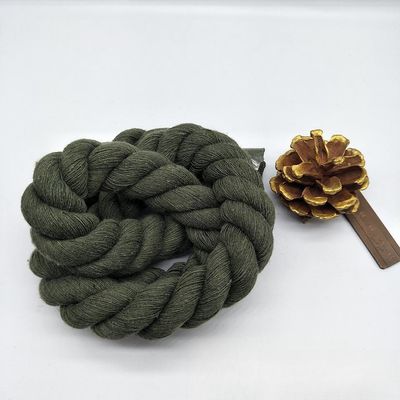 โรส 20 มิลลิเมตร สายผ้าใบบิด ISO14001 3 สาย Macrame
