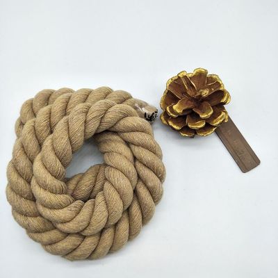โรส 20 มิลลิเมตร สายผ้าใบบิด ISO14001 3 สาย Macrame