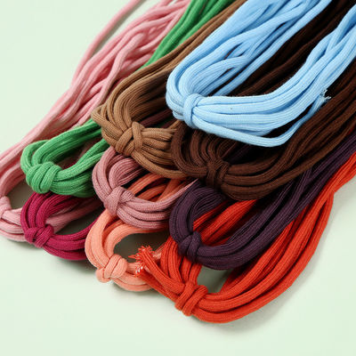 สีฟ้า สีน้ําตาล 6 มิลลิเมตร สายพับผ้าผ้าสําหรับสายลากผ้า