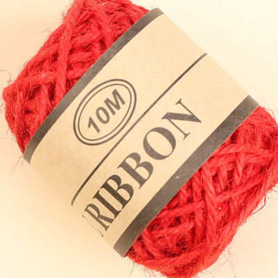 2 มิลลิเมตร Natural ปอกระเจา Rope 10 มิลลิเมตร Eco Friendly DIY Craft ปอกระเจา