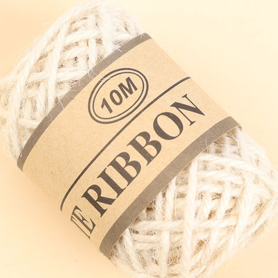 2 มิลลิเมตร Natural ปอกระเจา Rope 10 มิลลิเมตร Eco Friendly DIY Craft ปอกระเจา