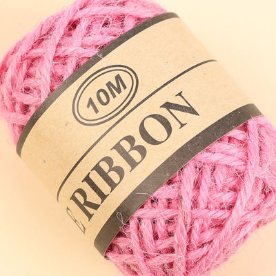 2 มิลลิเมตร Natural ปอกระเจา Rope 10 มิลลิเมตร Eco Friendly DIY Craft ปอกระเจา