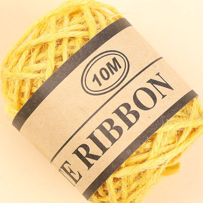 2 มิลลิเมตร Natural ปอกระเจา Rope 10 มิลลิเมตร Eco Friendly DIY Craft ปอกระเจา