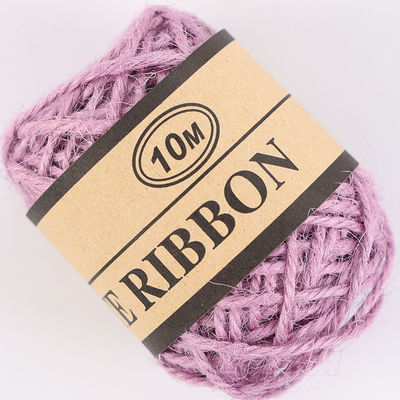 2 มิลลิเมตร Natural ปอกระเจา Rope 10 มิลลิเมตร Eco Friendly DIY Craft ปอกระเจา