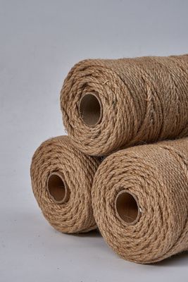 1 มิลลิเมตร-20 มิลลิเมตร สี ปอกระเจา Twine ISO9001 Eco Friendly 6 มิลลิเมตร ปอกระเจา สาย