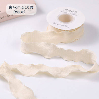 40 มิลลิเมตรของวาเลนไทน์ สี ปอกระเจา ริบบิ้น ลินน้าขอบขบวน ปอกระเจา ขัดแตะ ริบบิ้น
