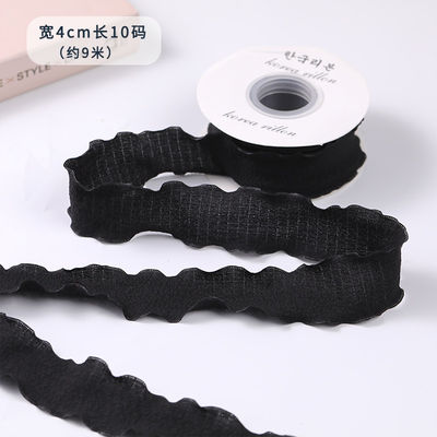 40 มิลลิเมตรของวาเลนไทน์ สี ปอกระเจา ริบบิ้น ลินน้าขอบขบวน ปอกระเจา ขัดแตะ ริบบิ้น