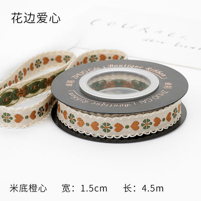 OEM ODM ดอกไม้ Jacquard Trim 10 มม-25 มม ดอกไม้ Jacquard ริบบิ้น