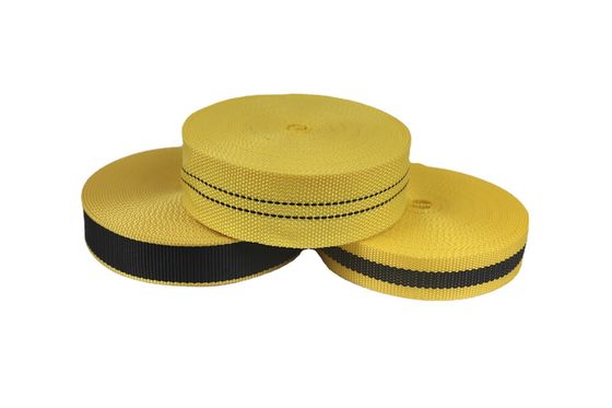 ยืนยัน UV UHMWPE สายรัด สีดําเหลืองสําหรับชลประทาน