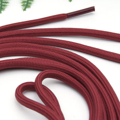 สีเทาชมพู Double Braid ไนลอน Yacht สาย 5 มม โพลีเอสเตอร์ สายในจํานวนมาก