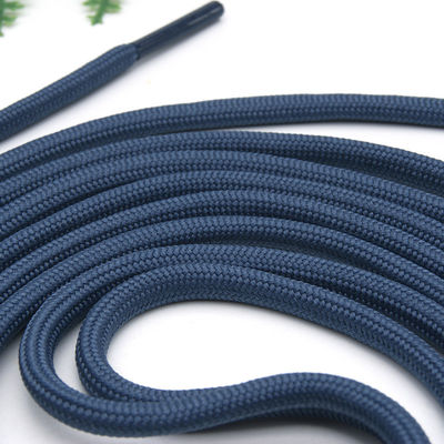 สีเทาชมพู Double Braid ไนลอน Yacht สาย 5 มม โพลีเอสเตอร์ สายในจํานวนมาก