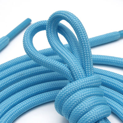 สีเทาชมพู Double Braid ไนลอน Yacht สาย 5 มม โพลีเอสเตอร์ สายในจํานวนมาก