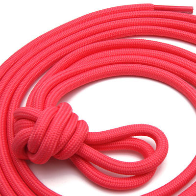 สีเทาชมพู Double Braid ไนลอน Yacht สาย 5 มม โพลีเอสเตอร์ สายในจํานวนมาก