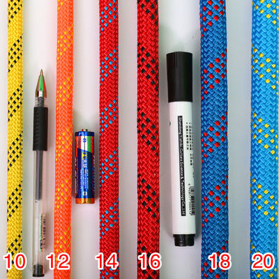 8mm-20mm โพลีโปรพีเลนเชือก สีฟ้าการช่วยเหลือ