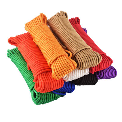 ส้ม ไนลอน tent สายยืดหยุ่น 2mm-10mm ปรับสาย tent สาย
