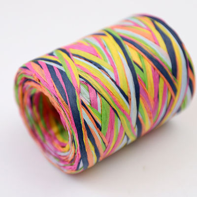 Raffia สายกระดาษบิด 80m DIY สายกระดาษมืออาชีพ สายกระดาษ Eco Friendly