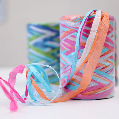 Raffia สายกระดาษบิด 80m DIY สายกระดาษมืออาชีพ สายกระดาษ Eco Friendly