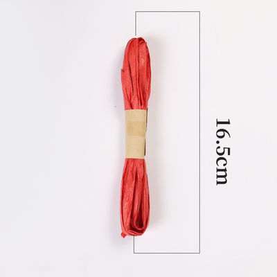 สายพิมพ์ 10m ที่มิตรต่อสิ่งแวดล้อม สายพิมพ์สีน้ําเงินเข้ม สาย Raffia สับสน ISO9001