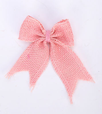 8cm*11cm ปอกระเจา ริบบิ้น Bow สีเขียว Rose แต่งงาน Burlap ริบบิ้น Bow