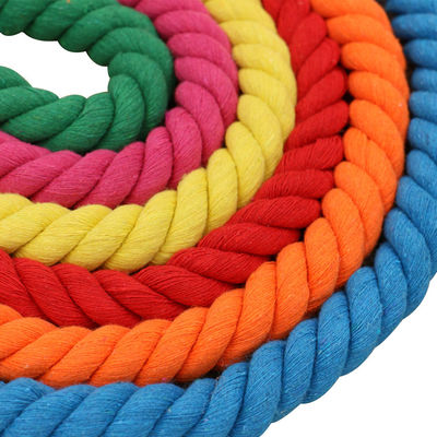 DIY สี ผ้าใบ คอร์ด Macrame 20 มม สี ผ้าใบ เชือกสําหรับงานฝีมือ