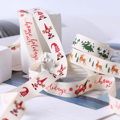 16mm*100y Merry Christmas พิมพ์ผ้าใบผ้าใบ