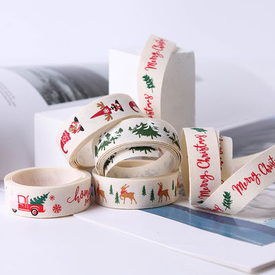 16mm*100y Merry Christmas พิมพ์ผ้าใบผ้าใบ
