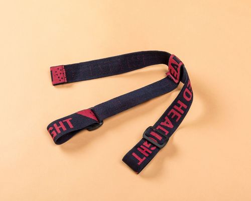 2.5cm Jacquard ยืดหยุ่นเทปและ Webbing สําหรับหลอดไฟหลอดไฟและอุปกรณ์เสริมเครื่องแต่งกาย