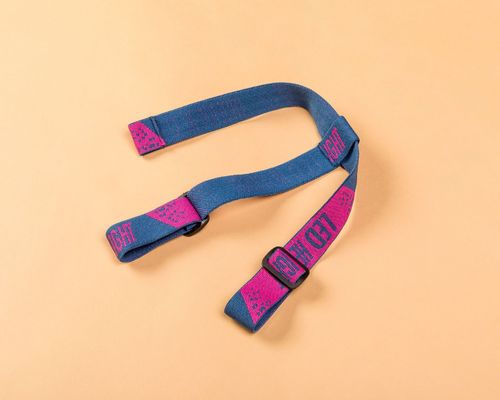 2.5cm Jacquard ยืดหยุ่นเทปและ Webbing สําหรับหลอดไฟหลอดไฟและอุปกรณ์เสริมเครื่องแต่งกาย
