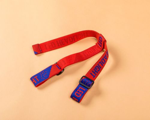 2.5cm Jacquard ยืดหยุ่นเทปและ Webbing สําหรับหลอดไฟหลอดไฟและอุปกรณ์เสริมเครื่องแต่งกาย