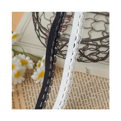 Head Light Occasion 1.5cm สายคิ้วขอบพอลิเอสเตอร์ ยืดหยุ่น Bra Strap Ribbon สําหรับอุปกรณ์เสริมแต่งกาย