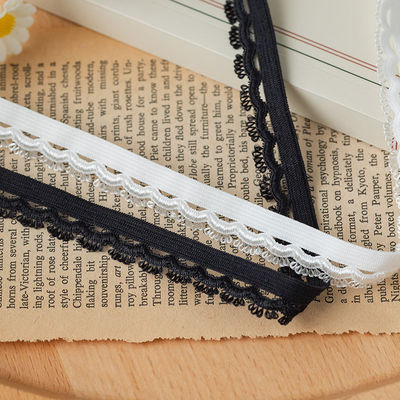 Head Light Occasion 1.5cm สายคิ้วขอบพอลิเอสเตอร์ ยืดหยุ่น Bra Strap Ribbon สําหรับอุปกรณ์เสริมแต่งกาย